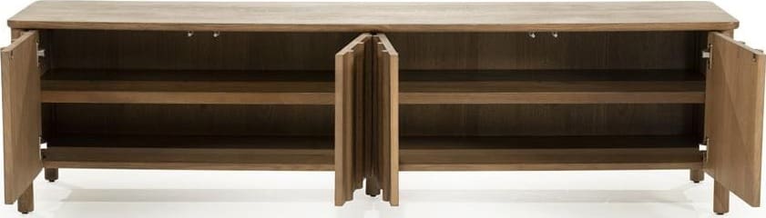 TV Meubel Jake 4 Drs. - Bruin Eleonora Tv-meubel|Tv-dressoir 96405