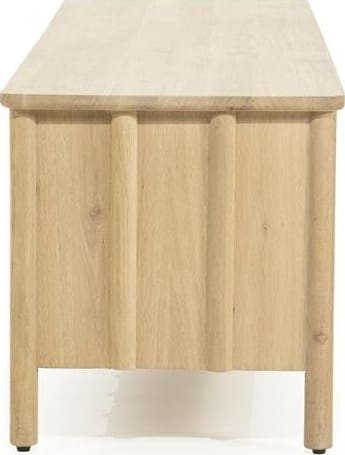 TV Meubel Jake 4 Drs. - Naturel Eleonora Tv-meubel|Tv-dressoir 96404