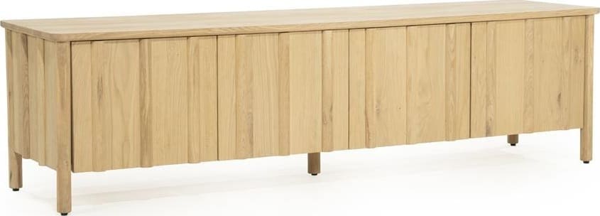 TV Meubel Jake 4 Drs. - Naturel Eleonora Tv-meubel|Tv-dressoir 96404