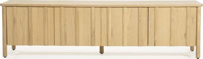 TV Meubel Jake 4 Drs. - Naturel Eleonora Tv-meubel|Tv-dressoir 96404