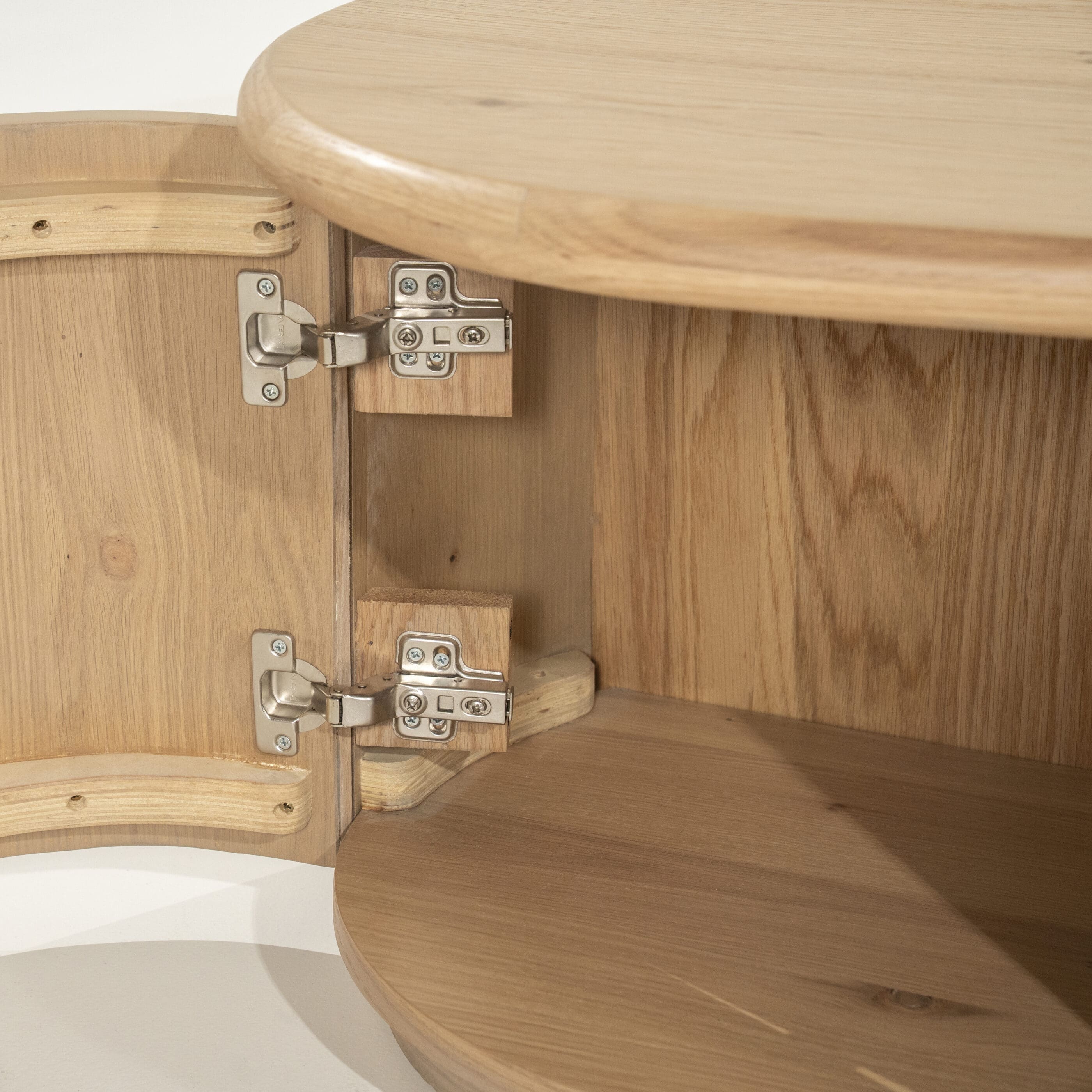 TV Meubel Josh 240 cm - Naturel Eleonora Tv-meubel|Tv-dressoir 96374