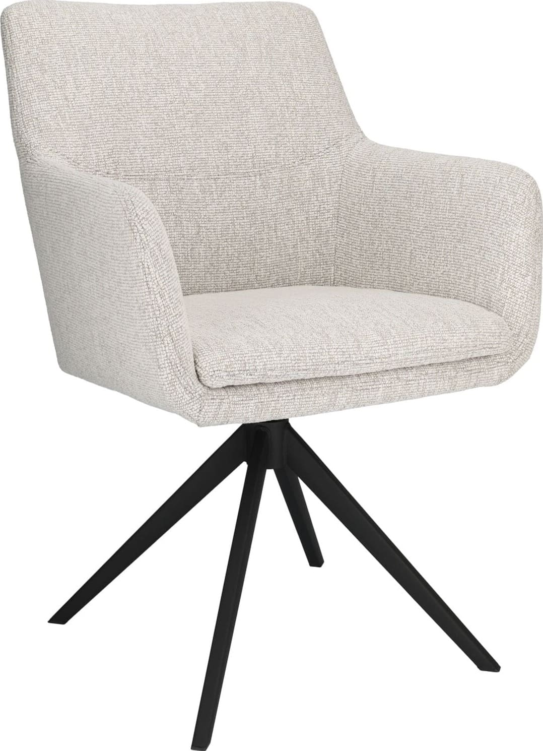 INHOUSE Eetkamerstoel Vigios beige Beige Eetkamerstoel