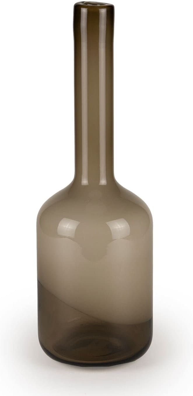 INHOUSE Fles Salnes large rond taupe Taupe Woonaccessoire