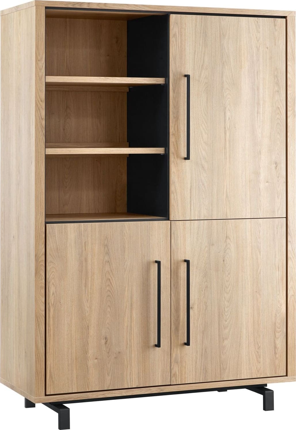 INHOUSE Opbergkast Wesara old oak Bruin Kast|Bergkast