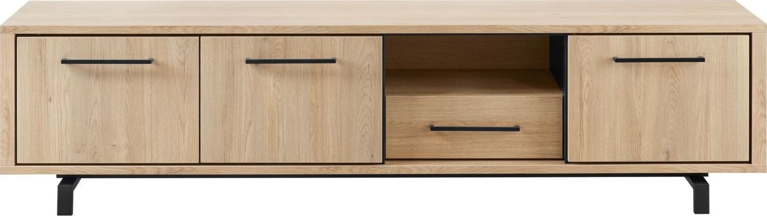 INHOUSE TV-meubel Wesara old oak Bruin Tv-meubel|Tv-dressoir