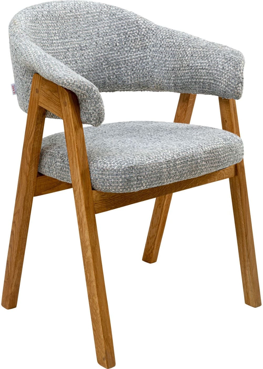 Armstoel Jonte Boucle Blue Kare Design Armstoel 71374