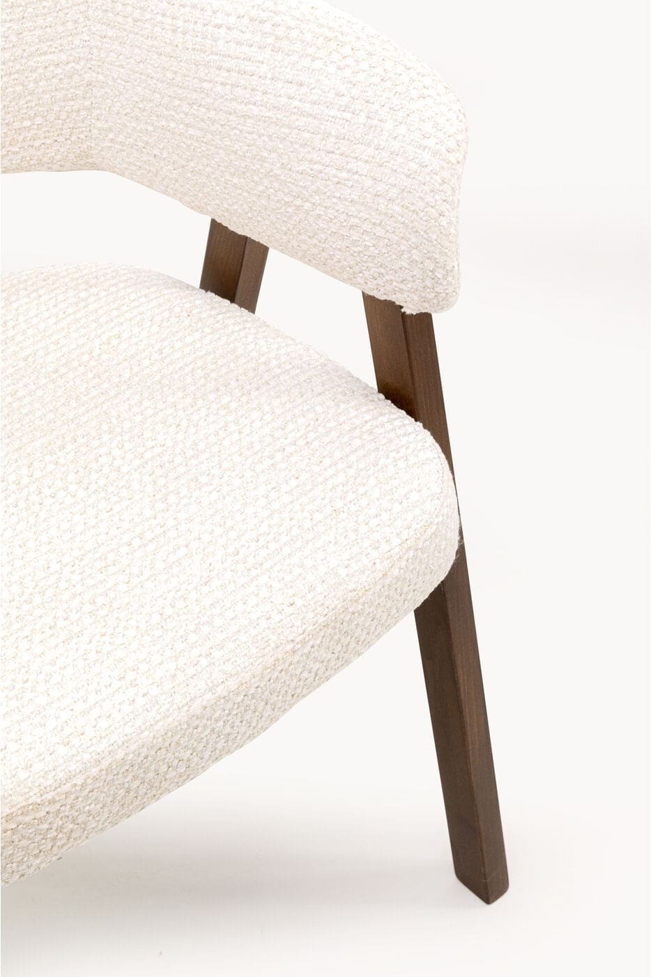 Armstoel Jonte Boucle Ecru Kare Design Armstoel 71377