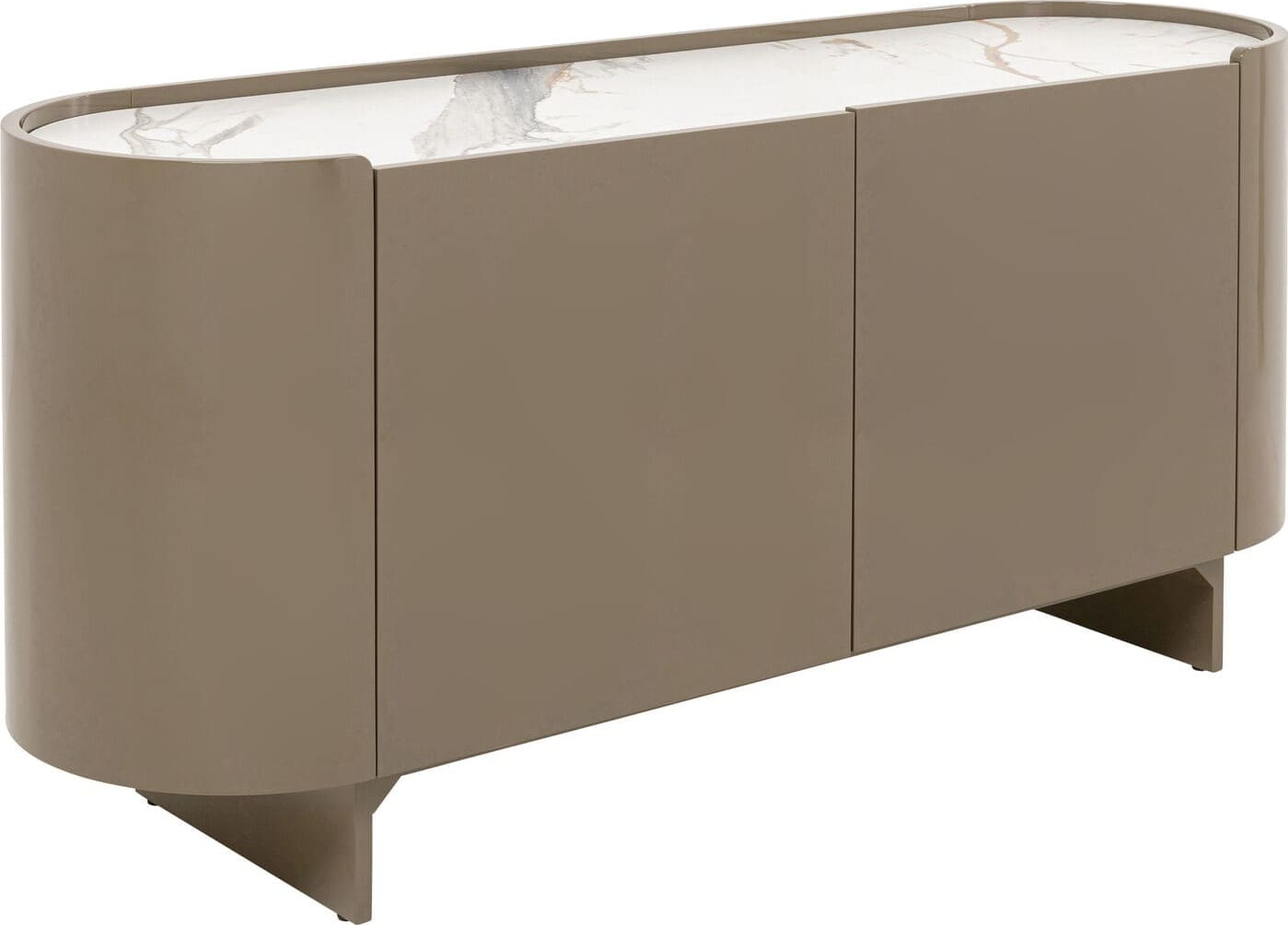 Dressoir Eliano Grey 160x75cm Kare Design Dressoir 71257