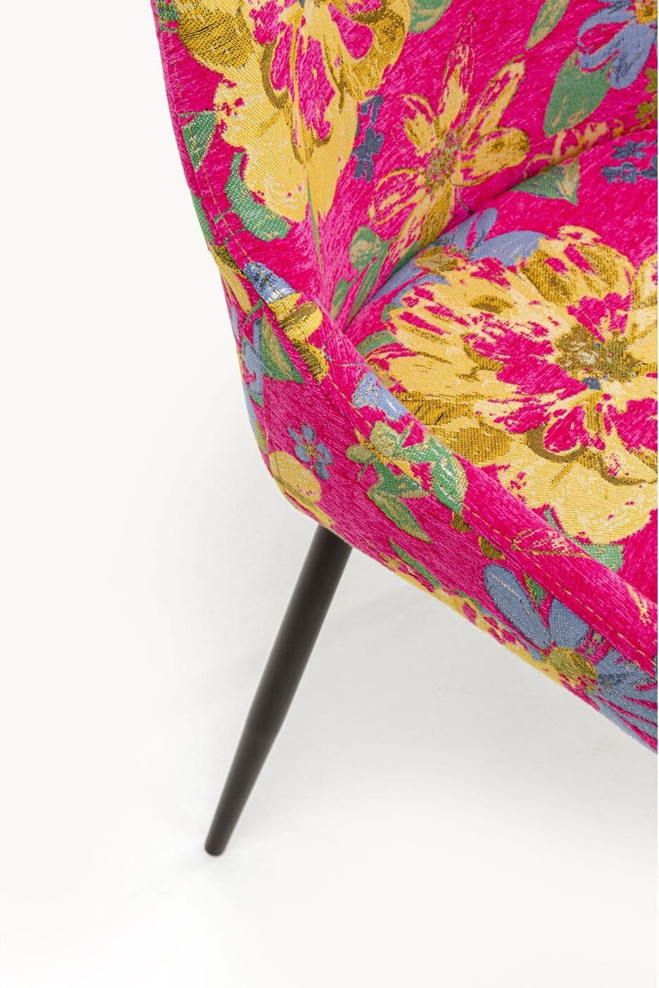 Eetkamerstoel East Side Flower Fever Pink Kare Design Eetkamerstoel 71133