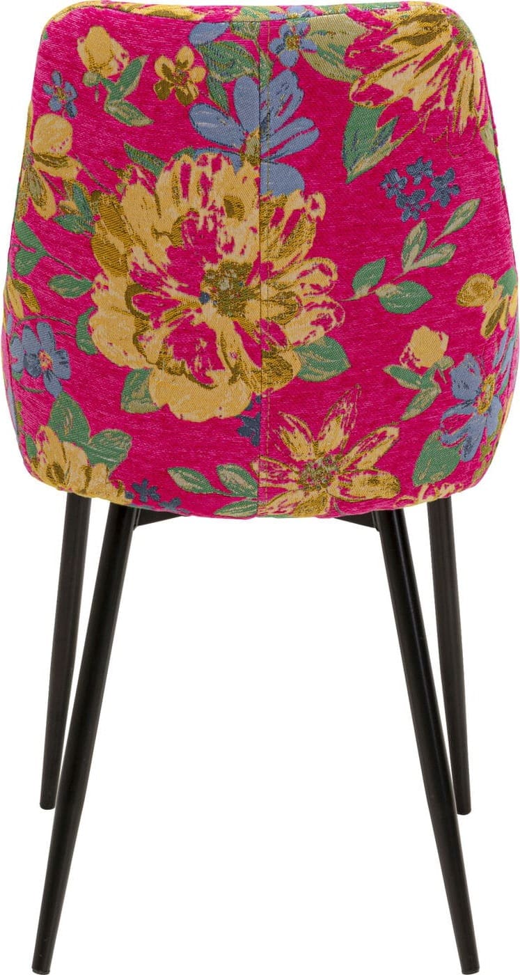 Eetkamerstoel East Side Flower Fever Pink Kare Design Eetkamerstoel 71133