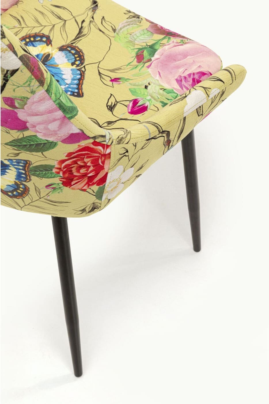 Eetkamerstoel East Side Flower Fever Yellow Kare Design Eetkamerstoel 71131