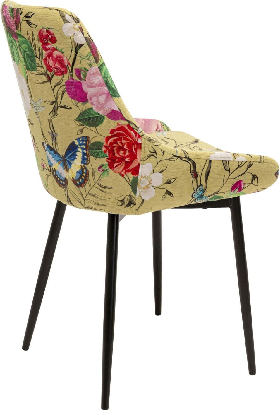 Eetkamerstoel East Side Flower Fever Yellow Kare Design Eetkamerstoel 71131