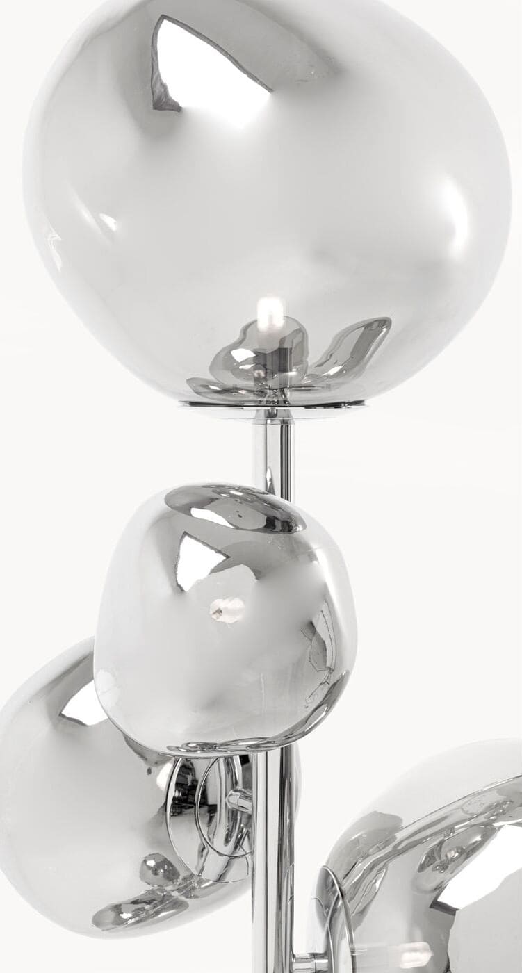 Vloerlamp Burbuja 168cm Kare Design Vloerlamp 58236