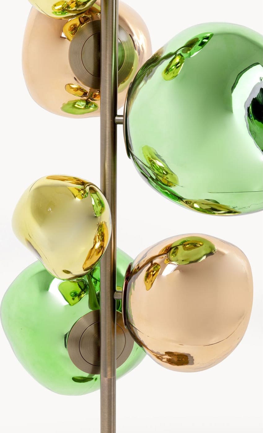 Vloerlamp Burbuja Colore 168cm Kare Design Vloerlamp 58209