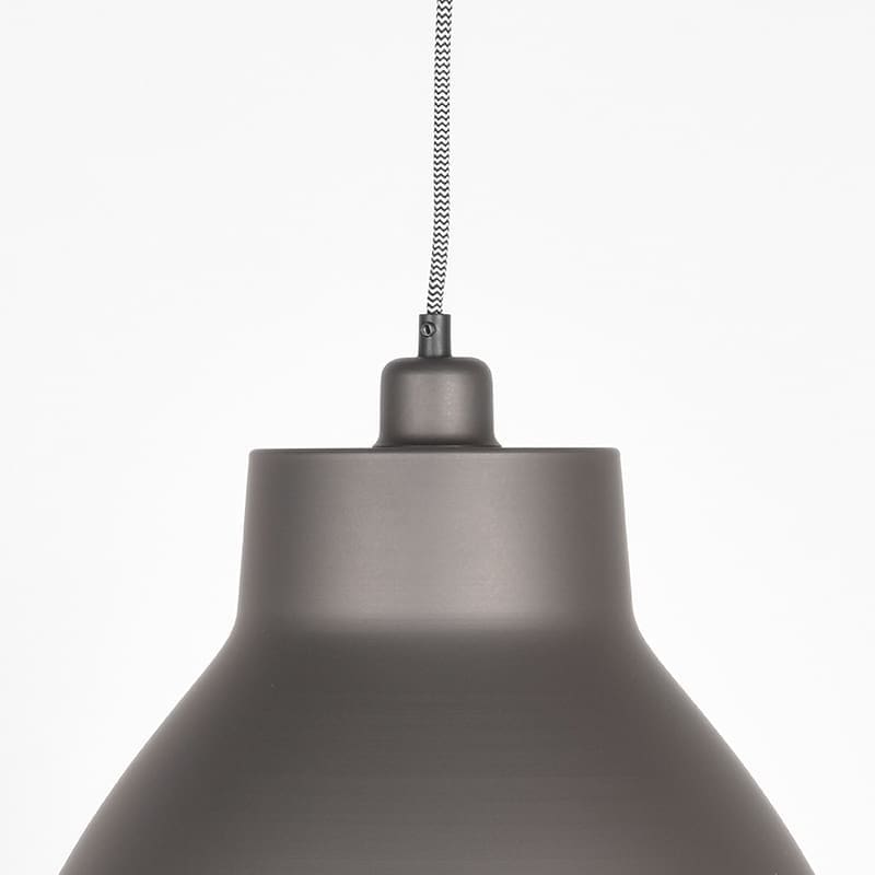 LABEL51 Hanglamp Dome - Burned Steel - Metaal Antraciet Hanglamp