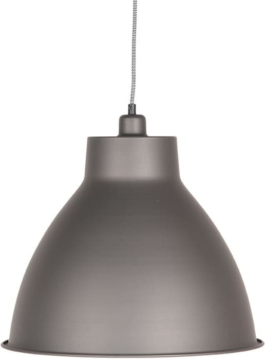LABEL51 Hanglamp Dome - Burned Steel - Metaal Antraciet Hanglamp