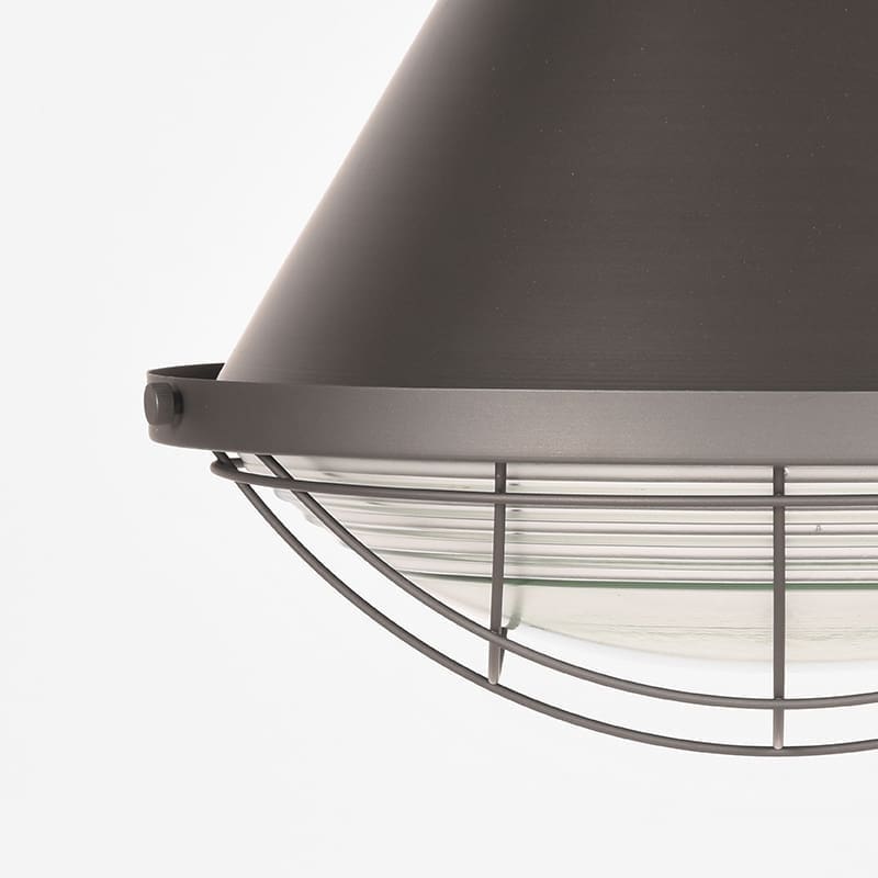 LABEL51 Hanglamp Duisburg - Burned Steel - Metaal Antraciet Hanglamp