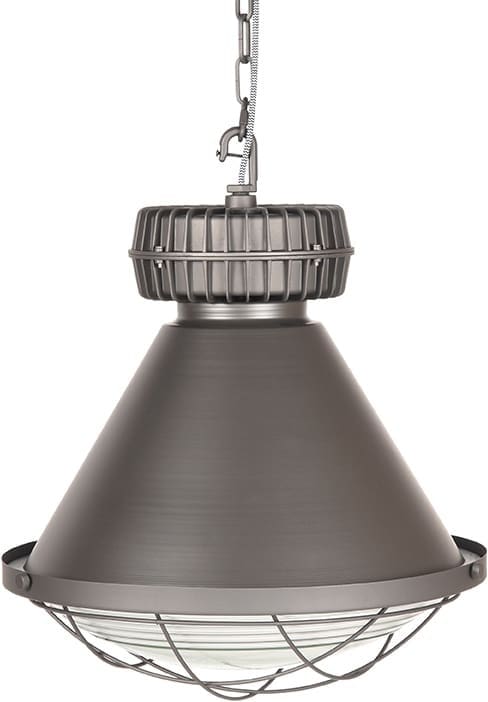 LABEL51 Hanglamp Duisburg - Burned Steel - Metaal Antraciet Hanglamp