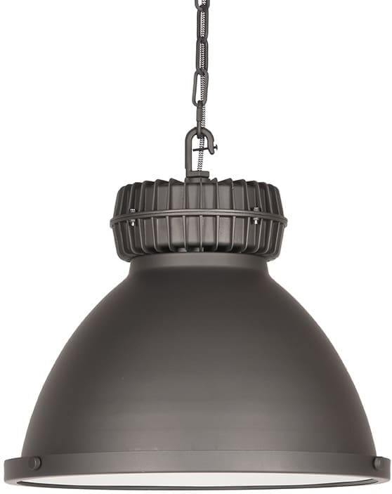 LABEL51 Hanglamp Heavy Duty - Burned Steel - Metaal Antraciet Hanglamp