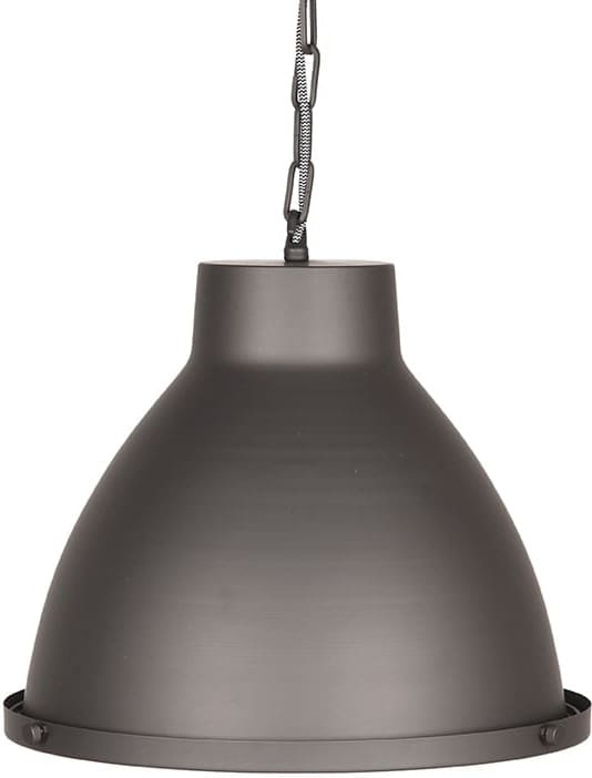 LABEL51 Hanglamp Industry - Burned Steel - Metaal Antraciet Hanglamp