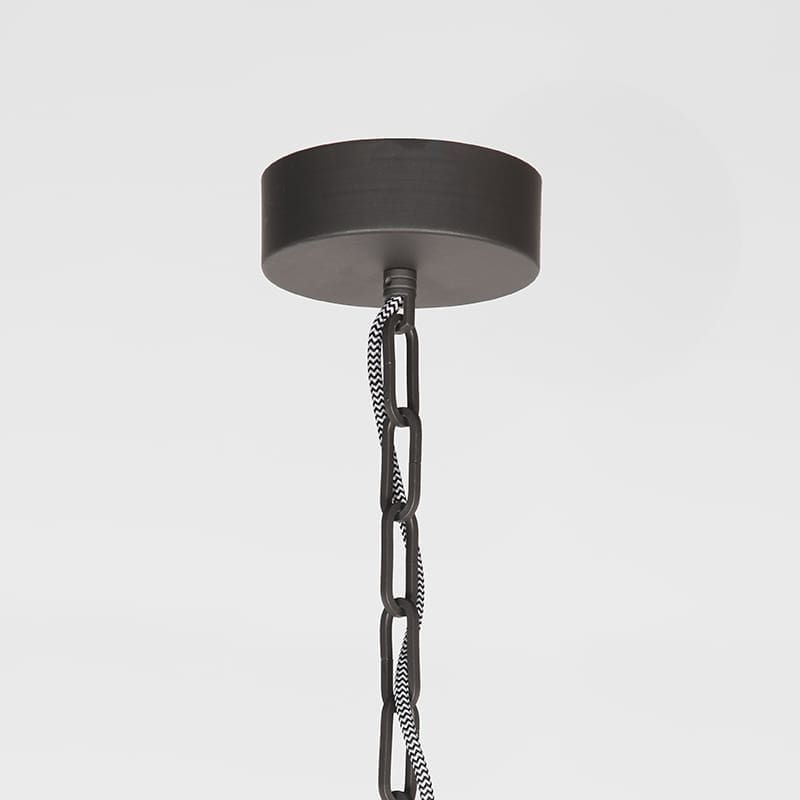 LABEL51 Hanglamp Industry - Burned Steel - Metaal Antraciet Hanglamp