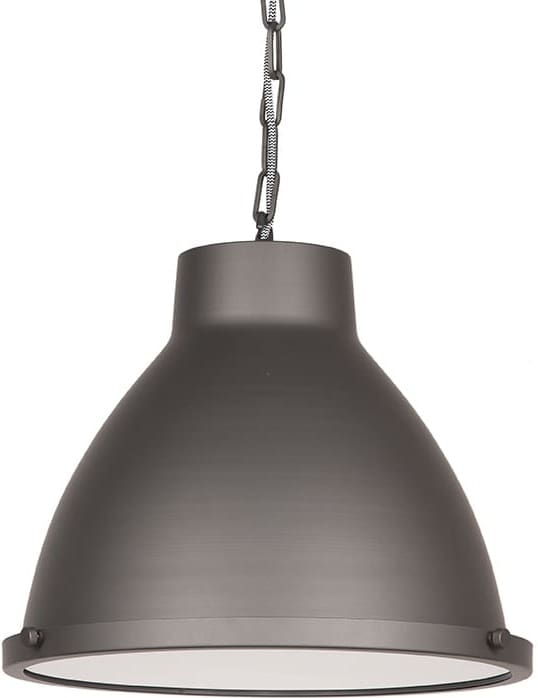 LABEL51 Hanglamp Industry - Burned Steel - Metaal Antraciet Hanglamp