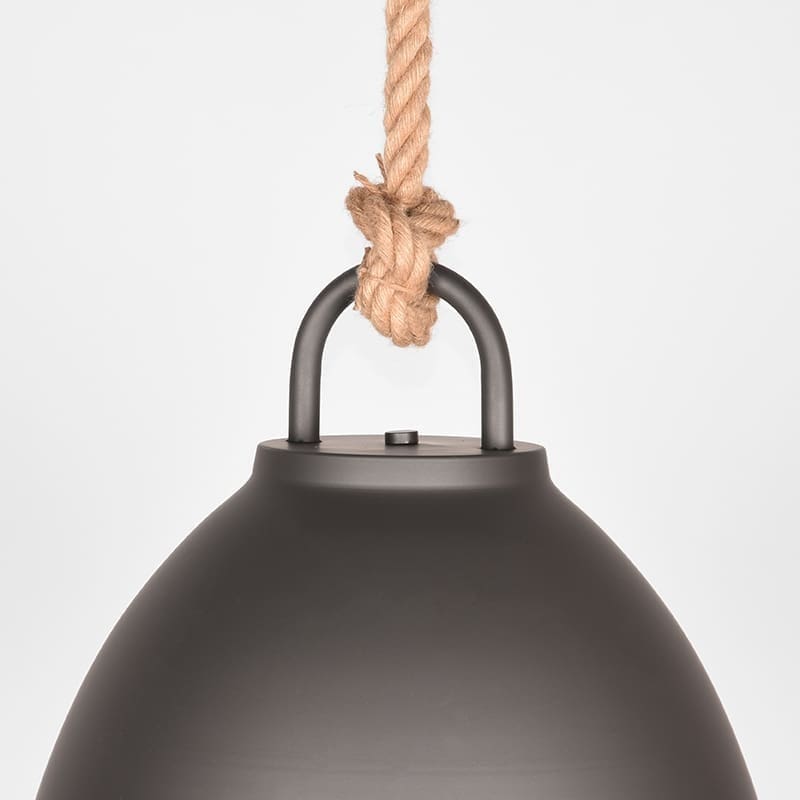 LABEL51 Hanglamp Korf - Burned Steel - Metaal - L Antraciet Hanglamp