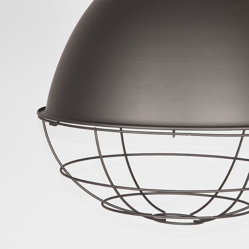 LABEL51 Hanglamp Korf - Burned Steel - Metaal - M Antraciet Hanglamp