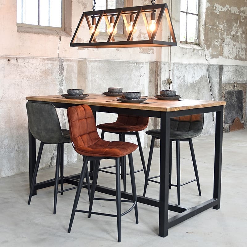 LABEL51 Hanglamp Roof - Zwart - Metaal Zwart Hanglamp