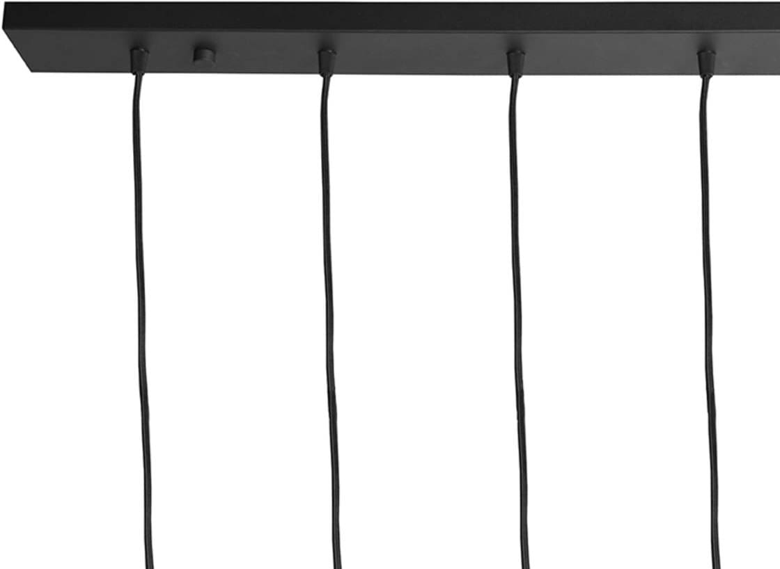 LABEL51 Hanglamp Timber - Zwart - Metaal Zwart Hanglamp