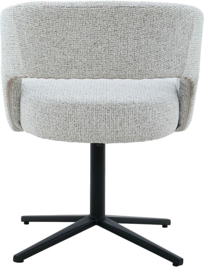 Livingfurn Eetkamerstoel Isabel Beige Beige|Wit Eetkamerstoel