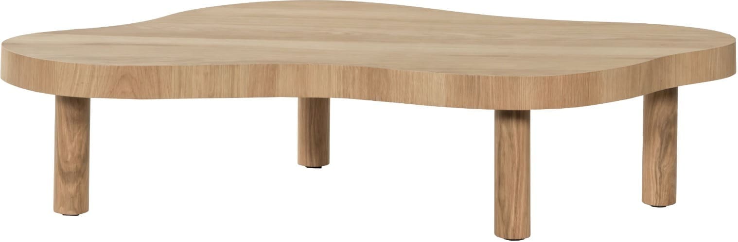 Livingfurn Salontafel Tobago 135cm Naturel hout Salontafel