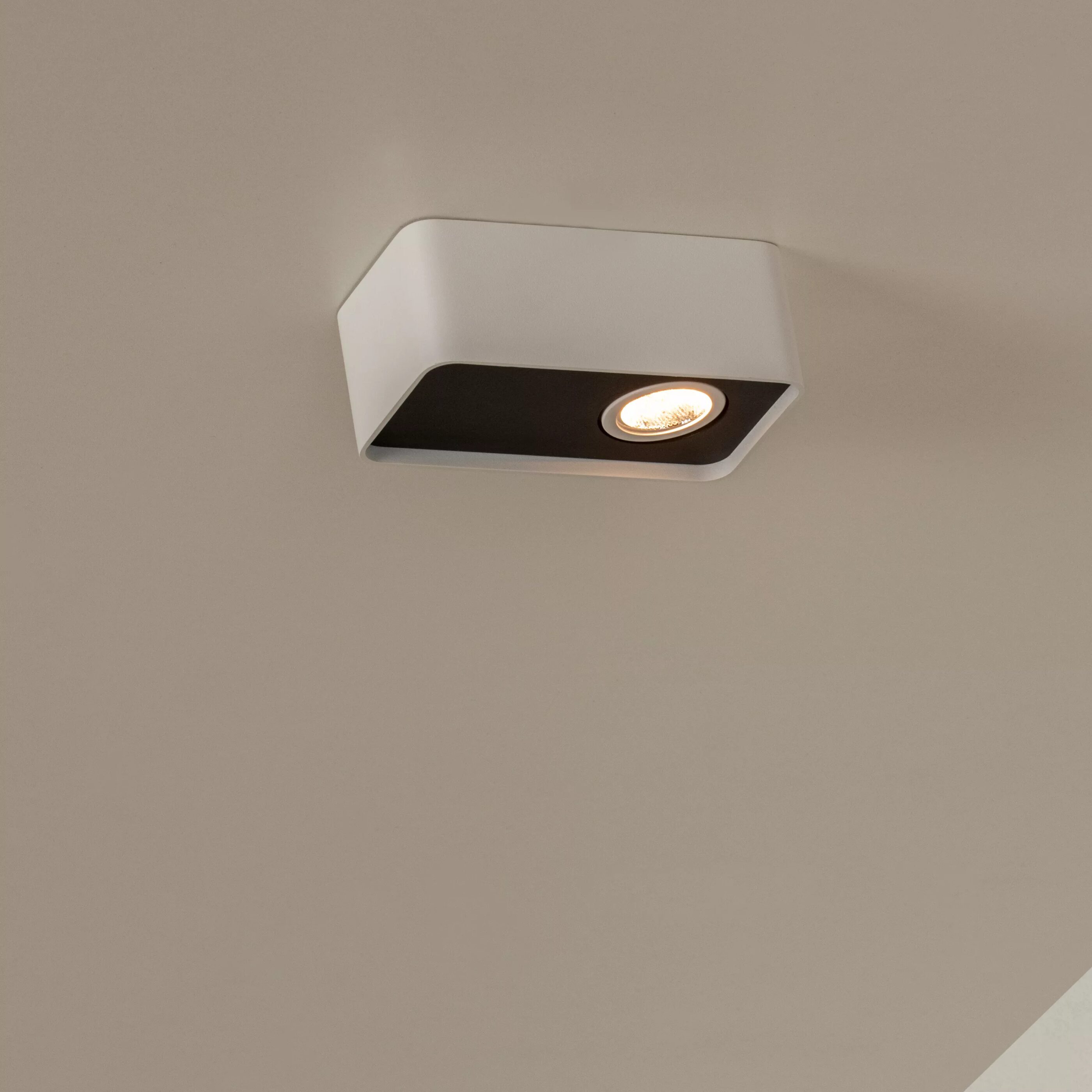 AnGUlar Plafondspot Led Dimb. - Wit Lucide Plafondlamp 23975/05/31