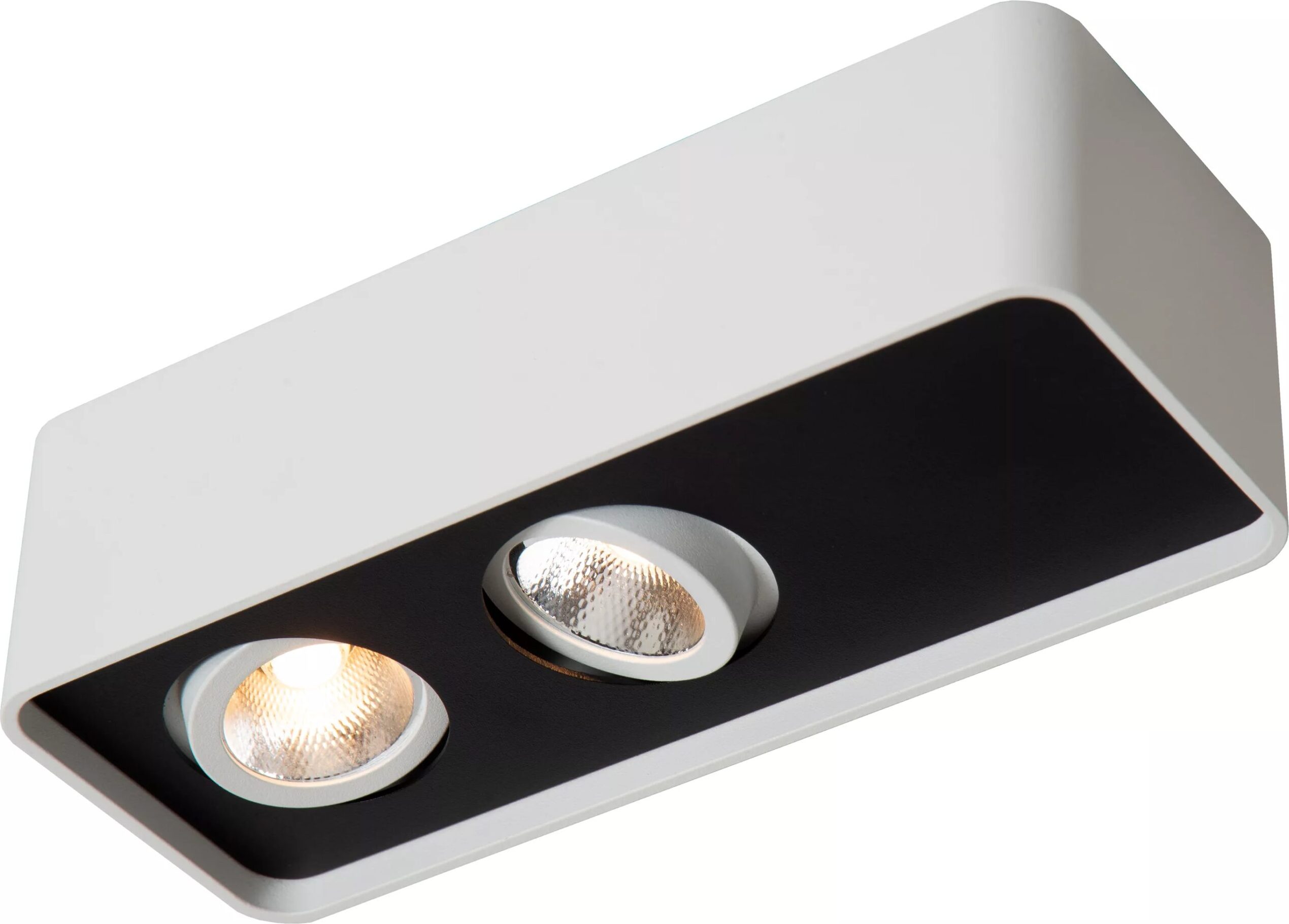 AnGUlar Plafondspot Led Dimb. - Wit Lucide Plafondlamp 23975/10/31