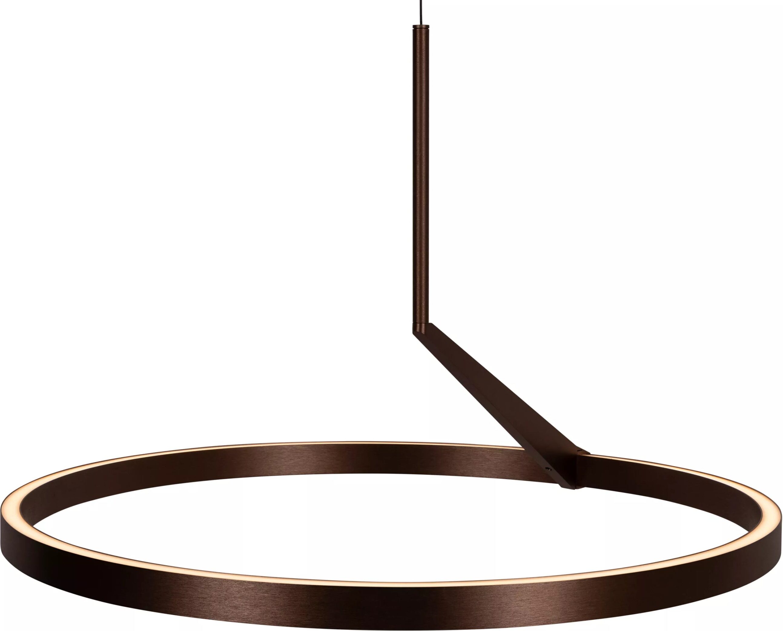 Applause Hanglamp Ø60 cm Led Dimb. Cct 1x32w 2700k/4000k - Koffie Lucide Hanglamp 23400/60/96