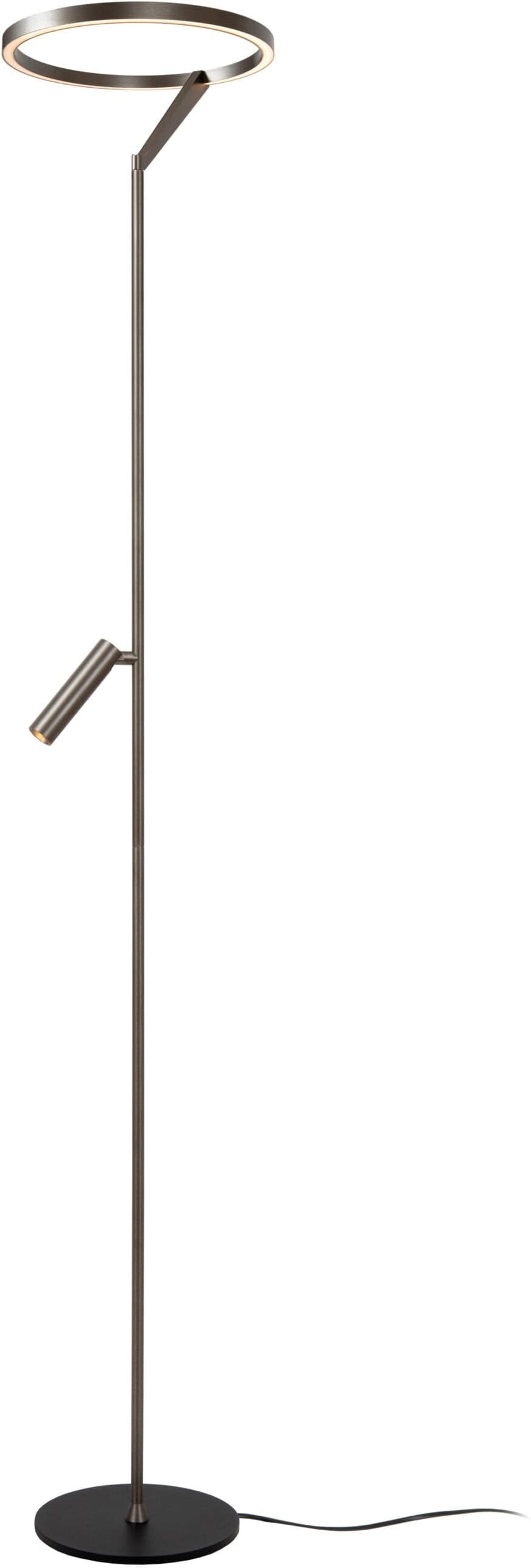 Applause Vloerlamp Ø33 cm Led Dimb. Cct - Grijs Ijzer Lucide 23700/20/15