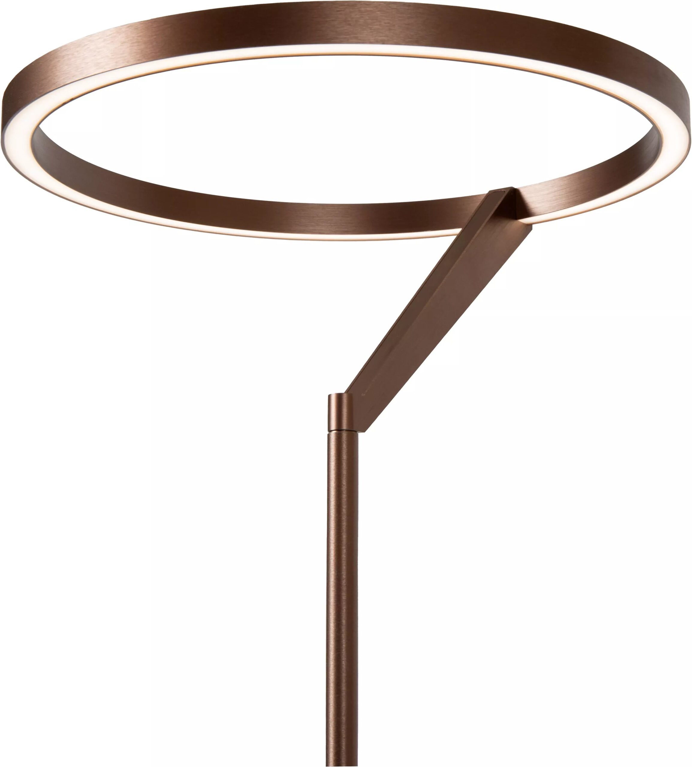 Applause Vloerlamp Ø33 cm Led Dimb. Cct - Koffie Lucide 23700/20/96