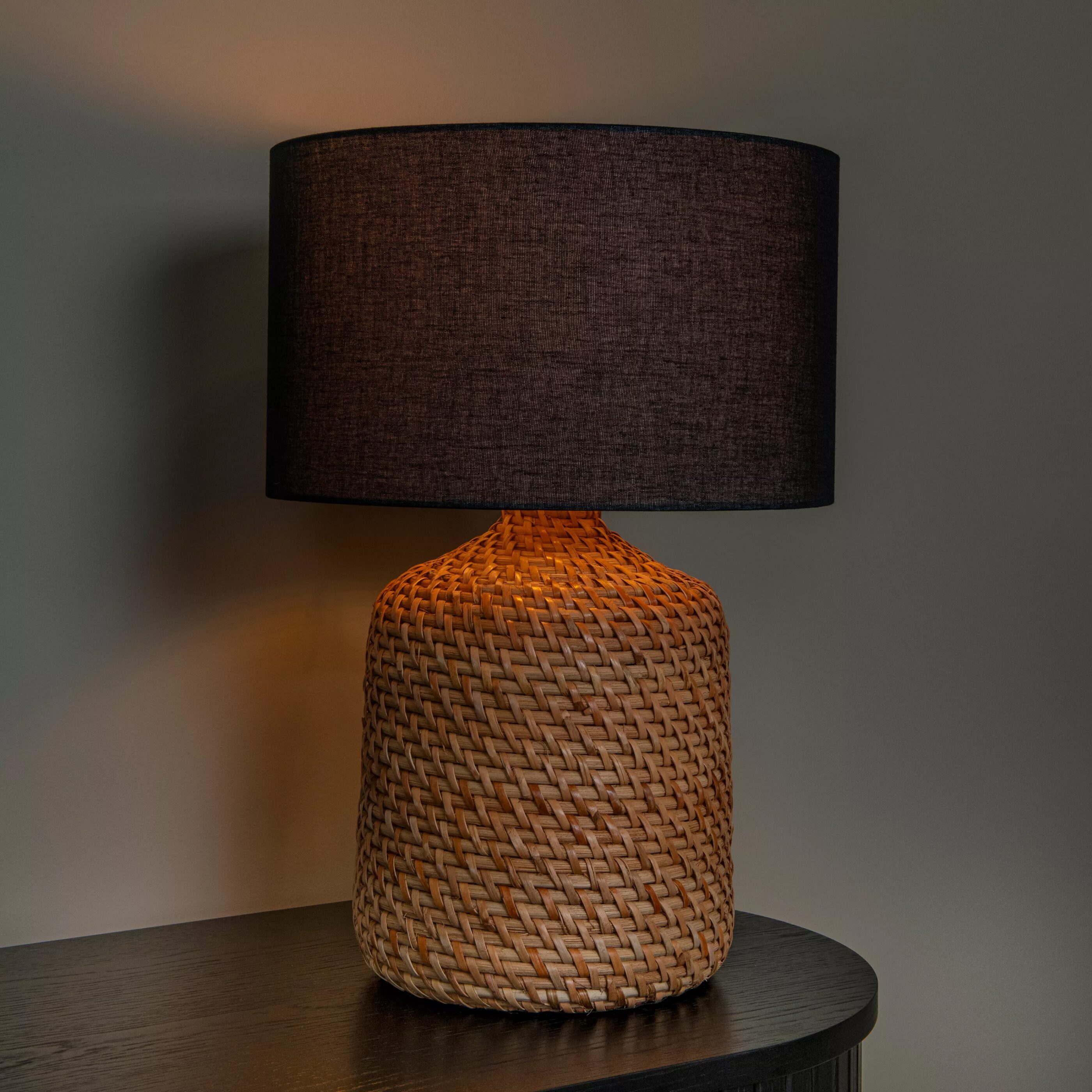 Arrah Tafellamp Ø35 cm - Naturel Lucide Tafellamp 10553/81/73