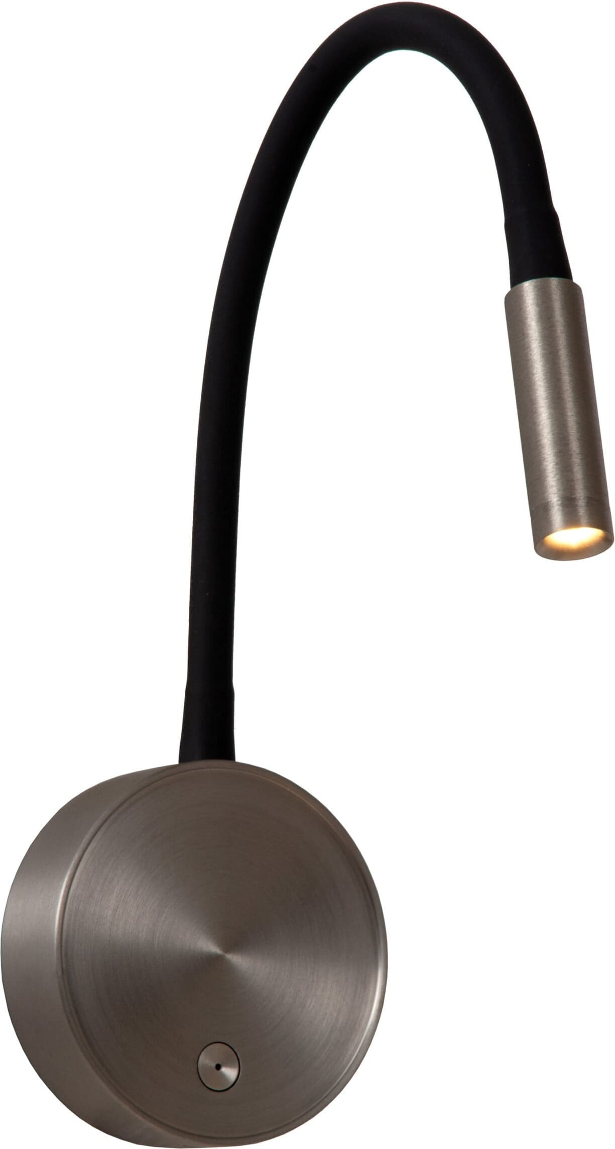 Asja Oplaadbare Wandspot / Wandlamp Accu/batterij Led 3 Stepdim - Grijs Ijzer Lucide Wandlamp 41206/03/15
