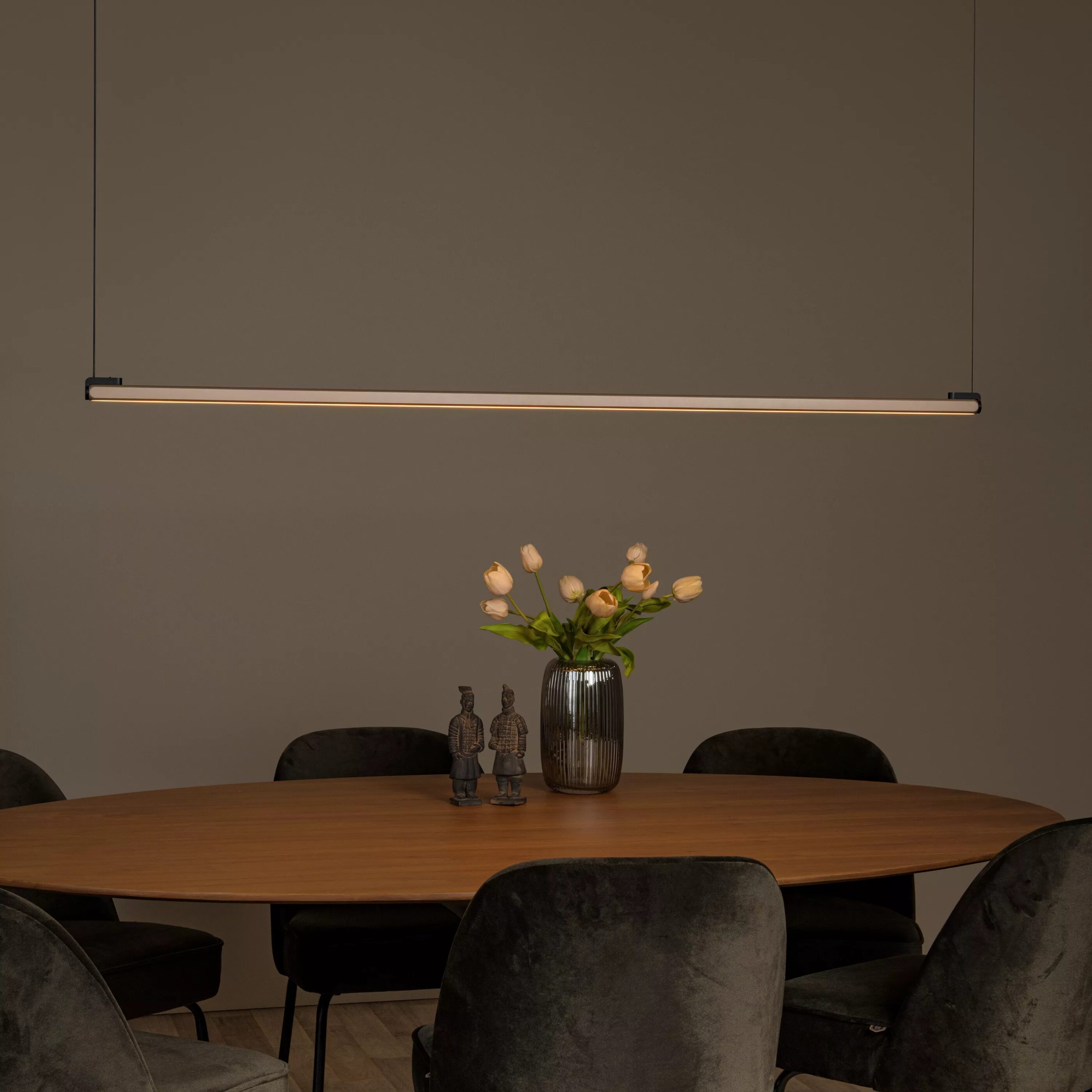 Braga Hanglamp Led Dimb. Cct 1x42w 2700k/4000k - Koffie Lucide Hanglamp 23472/36/96