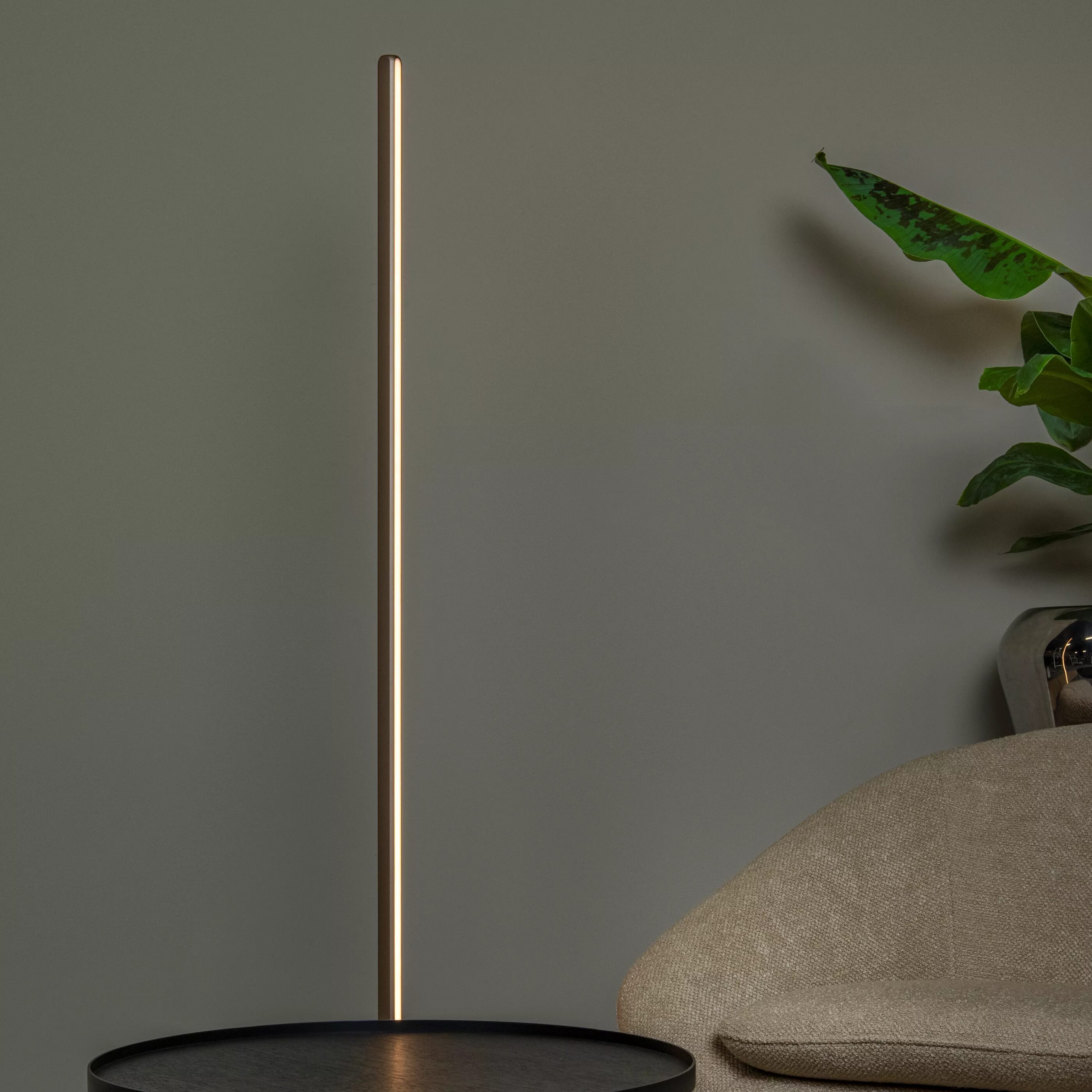 Braga Vloerlamp Ø30 cm Led Dimb. Cct - Koffie Lucide 23772/18/96