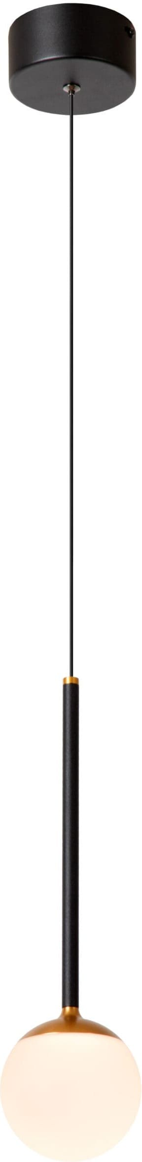 Calina Hanglamp Ø9,9 cm Led Dimb. - Zwart Lucide Hanglamp 24404/07/30