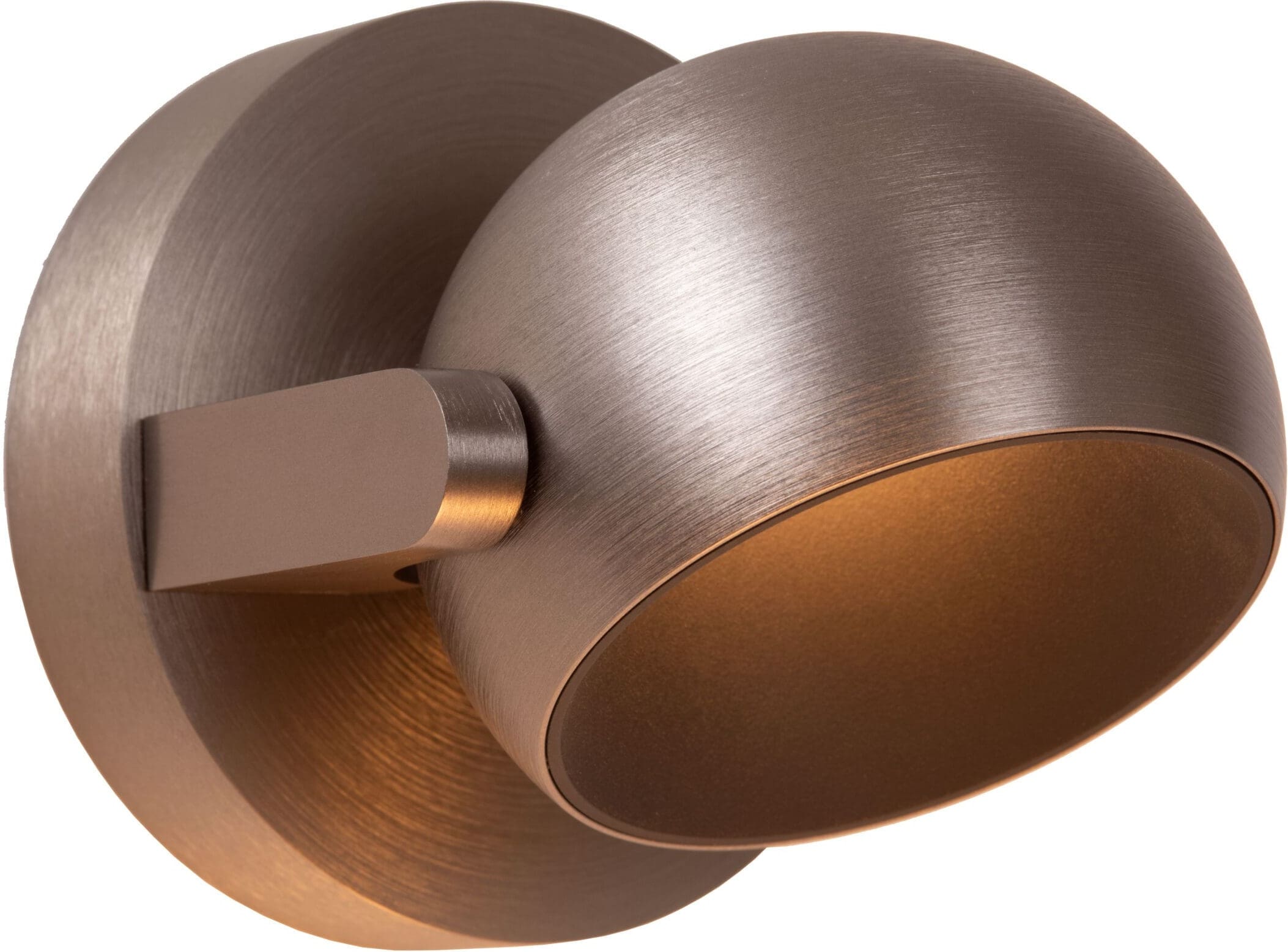 Esfera Plafondspot Ø11,2 cm Led Dimb. - Grijs Ijzer Lucide Plafondlamp 23974/09/15