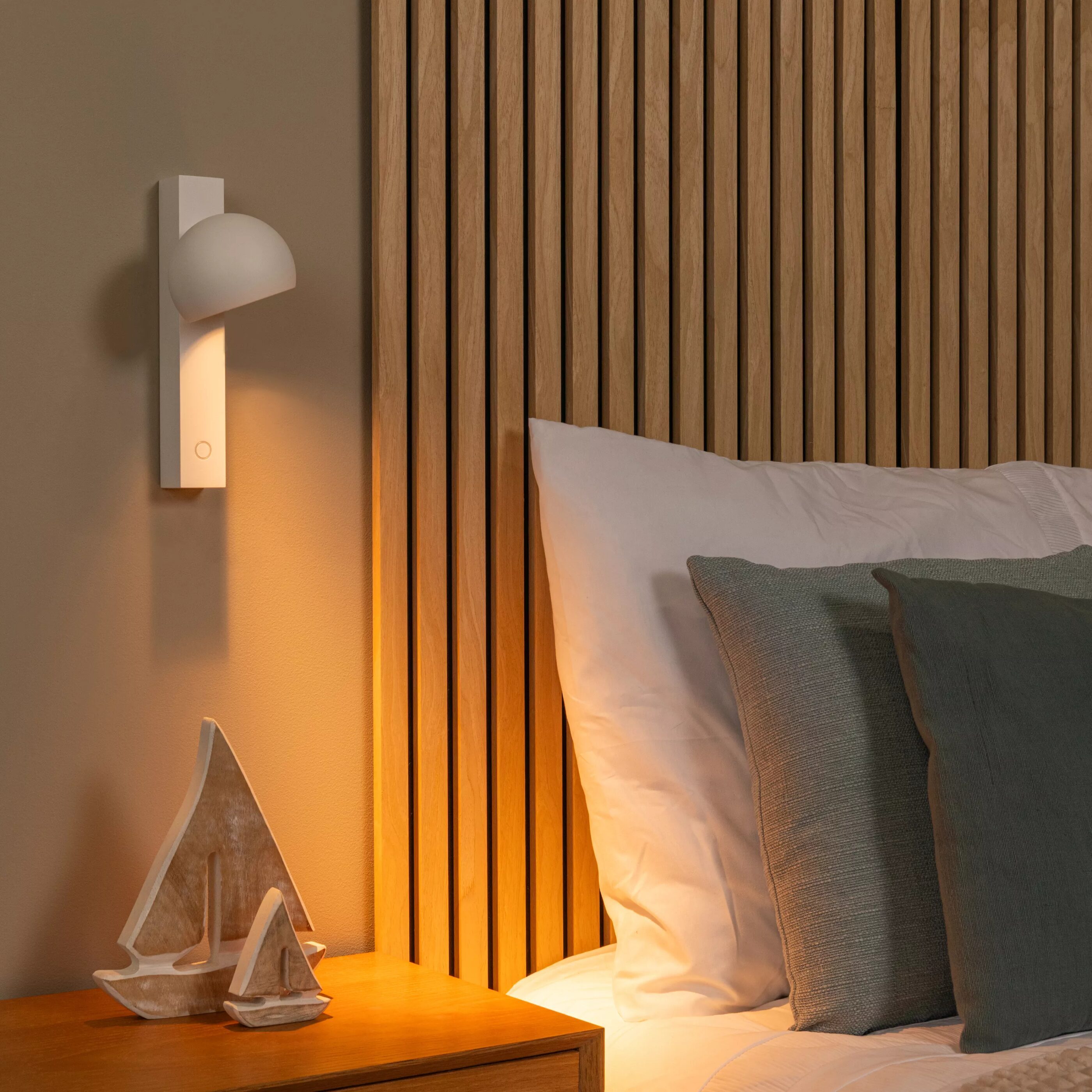 Esfera Wandlamp Led Dimb. - Wit Lucide Wandlamp 23274/09/31