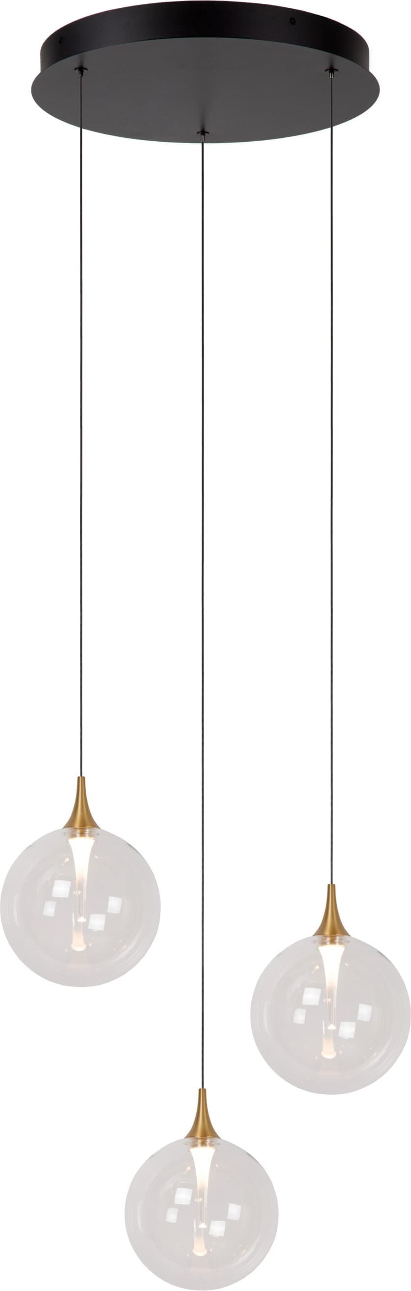 Gisela Hanglamp Ø36 cm Led Dimb. - Transparant Lucide Hanglamp 13494/11/60
