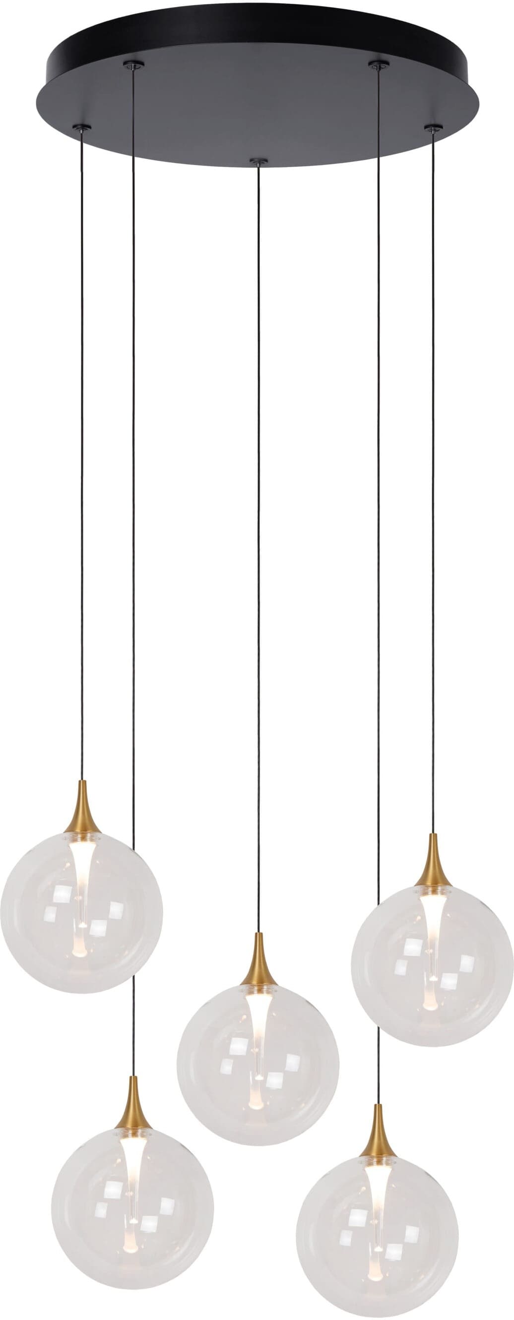 Gisela Hanglamp Ø48 cm Led Dimb. - Transparant Lucide Hanglamp 13494/18/60