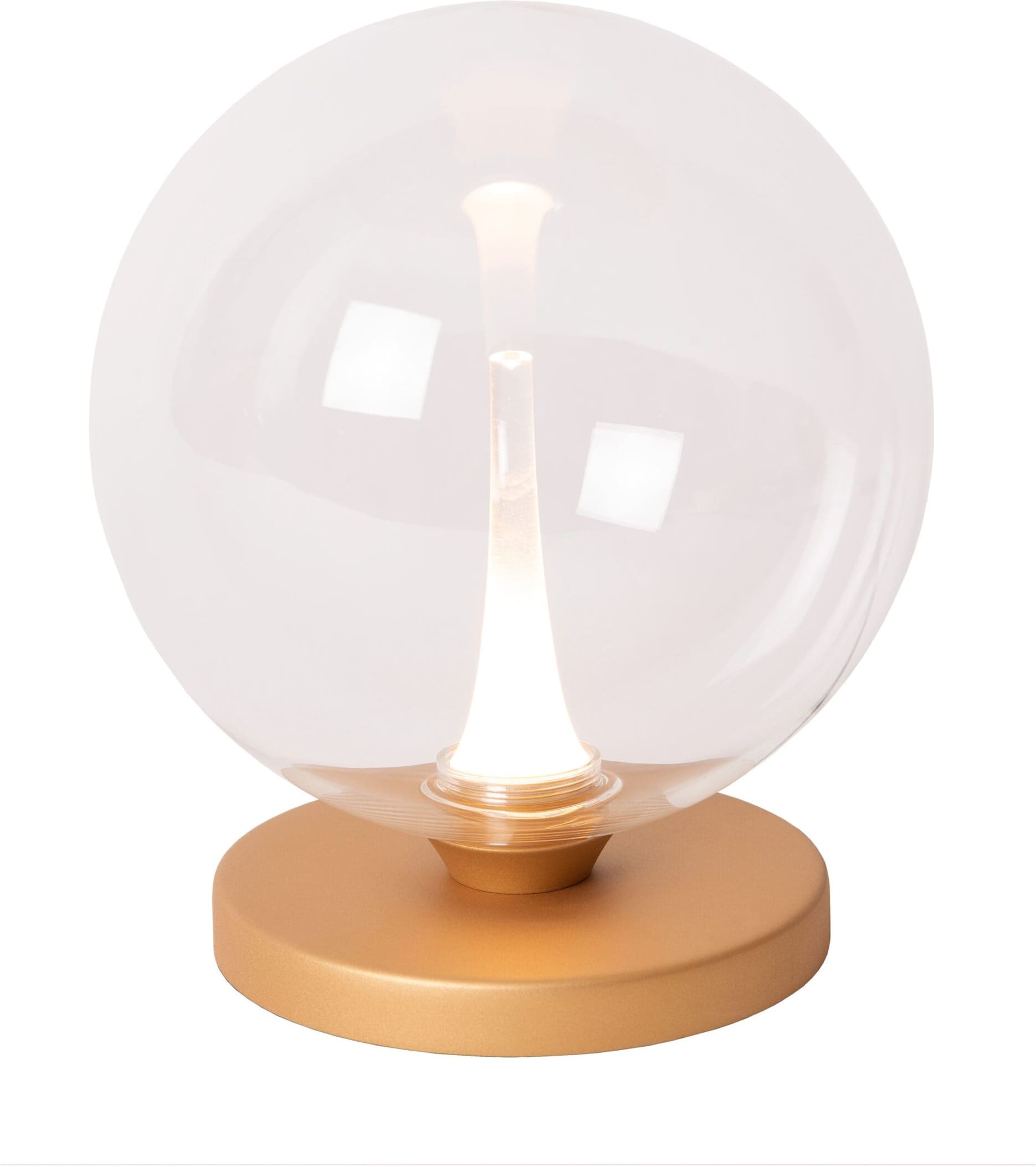 Gisela Tafellamp Ø16 cm Led Dimb. - Transparant Lucide Tafellamp 13594/04/60