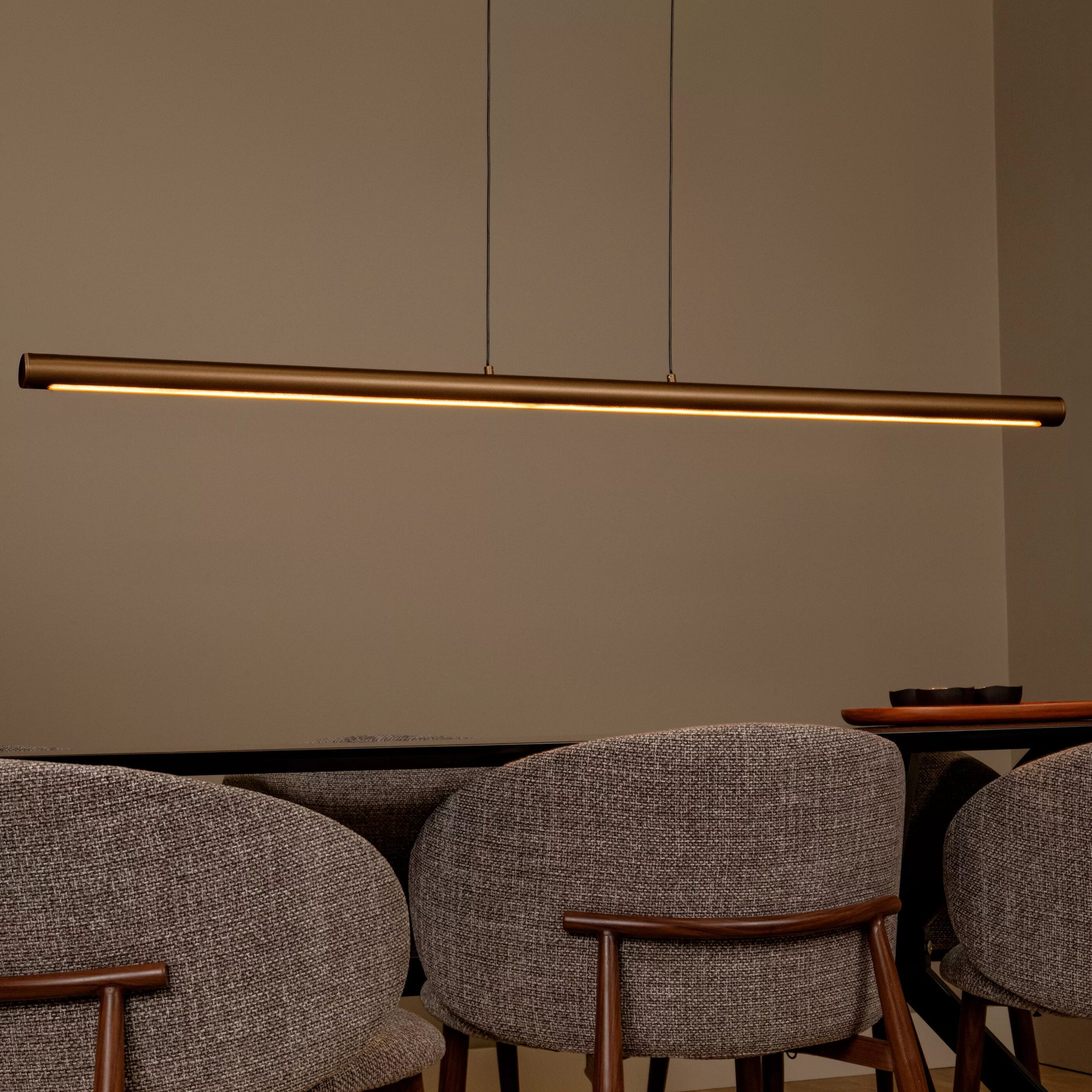 Griffith Hanglamp Led Dimb. Cct - Brons Lucide Hanglamp 24403/36/04