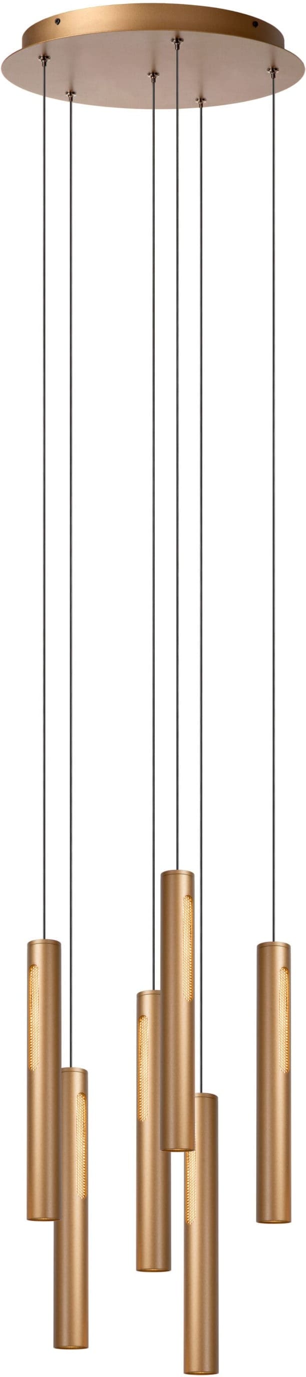 Griffith Hanglamp Ø38 cm Led Dimb. Cct - Brons Lucide Hanglamp 24403/42/04