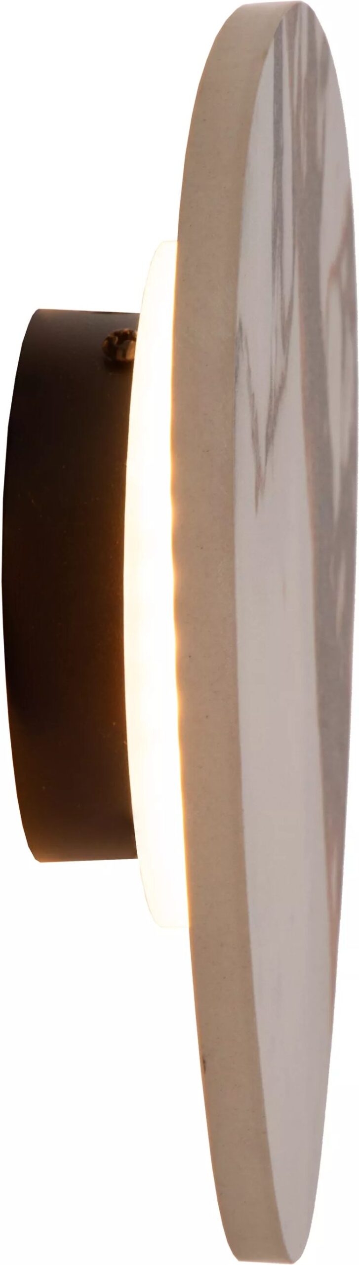 Kamien Wandlamp Led - Wit Lucide Wandlamp 42203/06/31